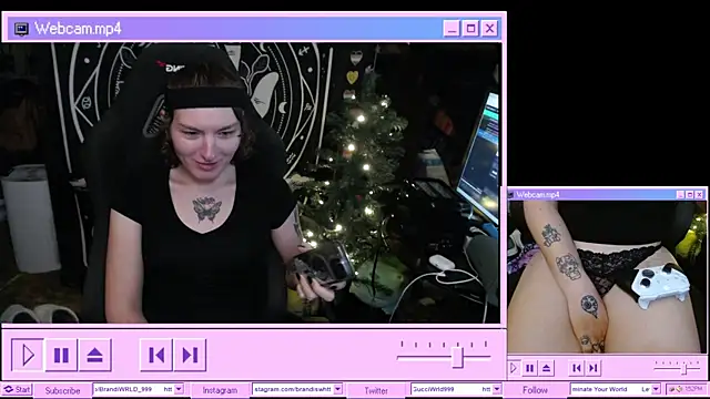 BrandiWRLD 999 online show from January 10, 2025, 7:54 pm