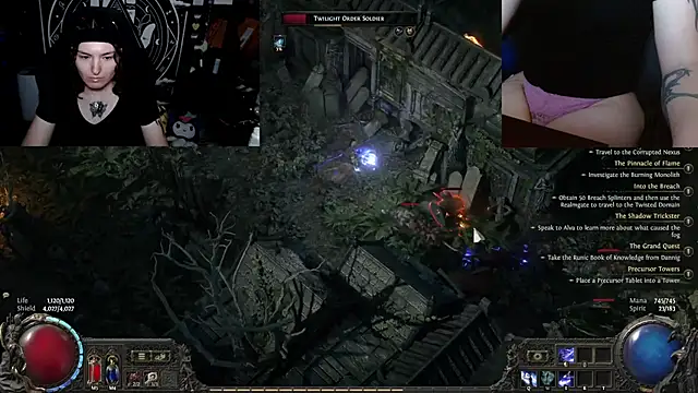 BrandiWRLD 999 online show from September 8, 2025, 5:34 pm