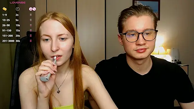 AliceStoneJhonyStone online show from February 10, 2025, 6:45 pm