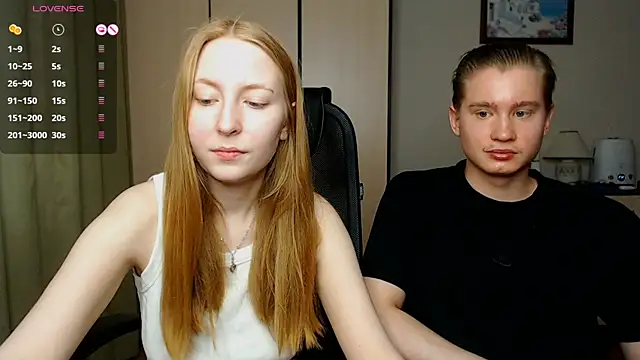 AliceStoneJhonyStone online show from February 16, 2025, 10:10 am