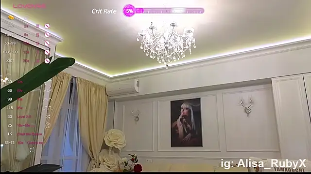 Alisa Ruby online show from January 18, 2025, 7:49 am