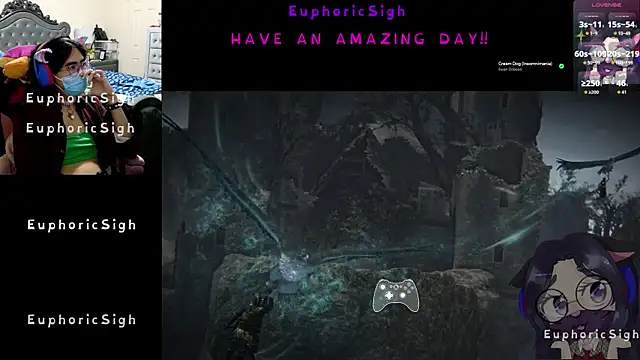 Snapshot of EuphoricSigh chatting on February 22, 2026, 9:24 pm EuphoricSigh online show from February 22, 2026, 9:24 pm