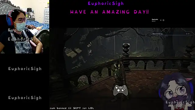 Snapshot of EuphoricSigh chatting on May 19, 2026, 9:43 pm EuphoricSigh online show from May 19, 2026, 9:43 pm