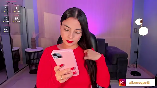 AllisonRogersX online show from February 15, 2026, 3:36 am