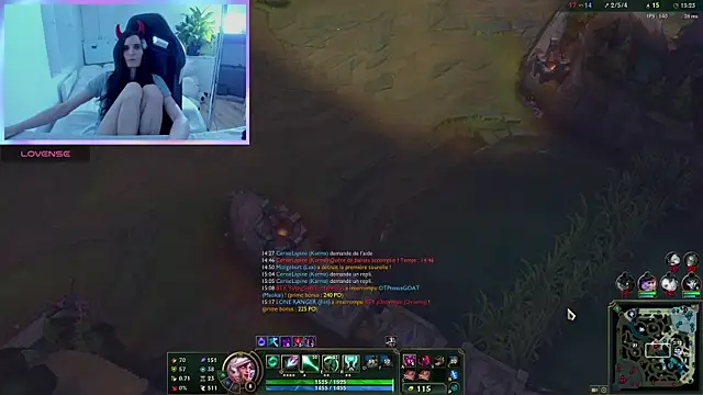 CeriseLapine online show from March 12, 2025, 10:07 pm