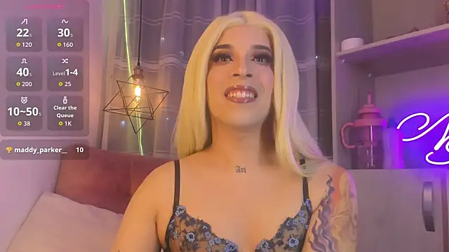 Nyx  Blackwood online show from March 1, 2026, 9:39 pm