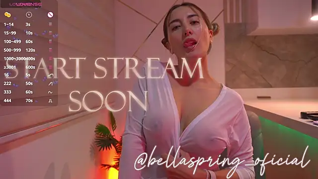 b3llaspringg online show from April 4, 2026, 9:12 pm