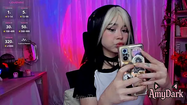  AmyDark online show from November 23, 2025, 12:10 am