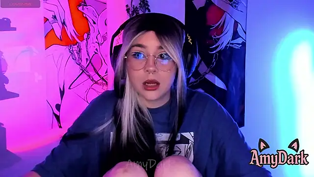  AmyDark online show from April 17, 2026, 10:57 pm