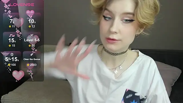 Angel Jules online show from February 22, 2025, 1:00 am