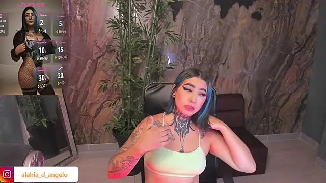 Alahia Dangelo online show from April 17, 2026, 5:27 pm