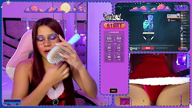 Snapshot of Sara-Hill chatting on December 10, 2024, 8:49 pm Sara-Hill online show from December 10, 2024, 8:49 pm