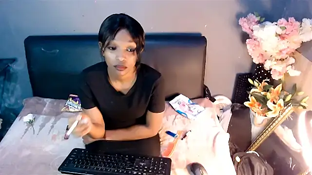Snapshot of Ebonypreciousx chatting on September 19, 2025, 10:05 am Ebonypreciousx online show from September 19, 2025, 10:05 am