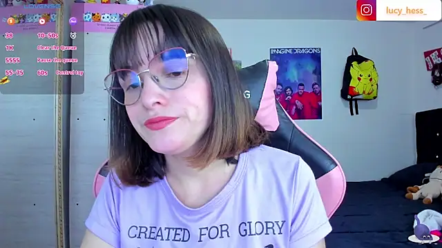 Lucyy-hess online show from October 22, 2025, 8:41 pm