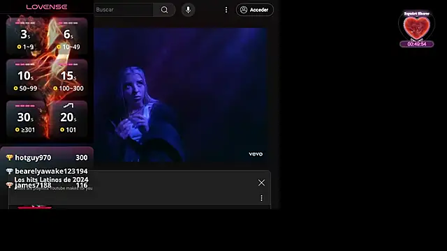 QueenYsuRey online show from March 5, 2025, 7:38 pm