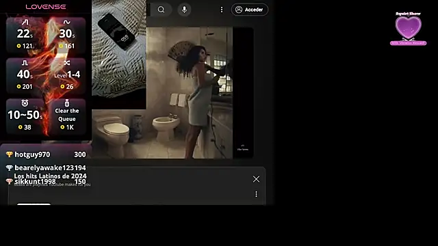 QueenYsuRey online show from March 6, 2025, 2:51 pm