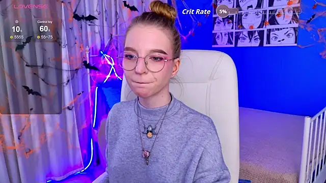 VioletShine online show from October 26, 2025, 1:50 pm