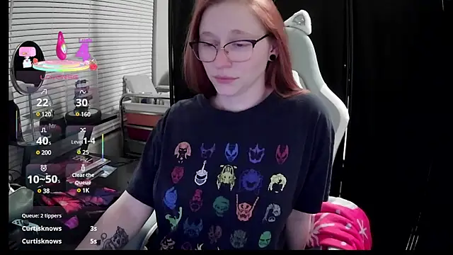 LilyFoxxx online show from March 3, 2025, 4:36 am