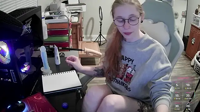 LilyFoxxx online show from February 7, 2026, 6:17 am