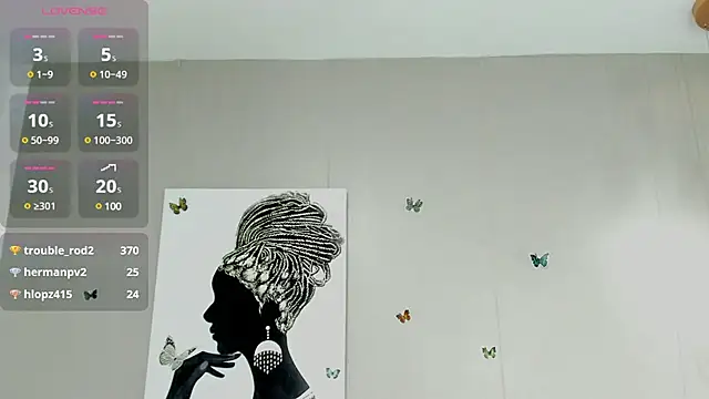 Adelesmithh online show from February 20, 2025, 5:51 pm