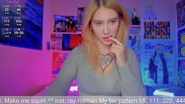 Snapshot of AliceMilman chatting on September 26, 2025, 10:08 am AliceMilman online show from September 26, 2025, 10:08 am