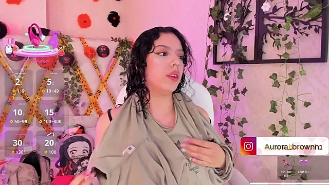 Aurora Brownn online show from October 23, 2025, 4:34 am