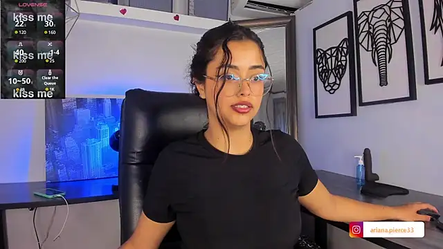 Ariana Pierce online show from February 22, 2025, 5:34 am