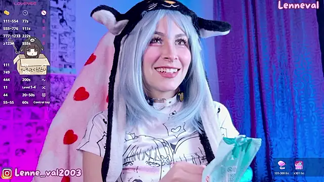 Lenneval1 online show from February 12, 2026, 4:07 am