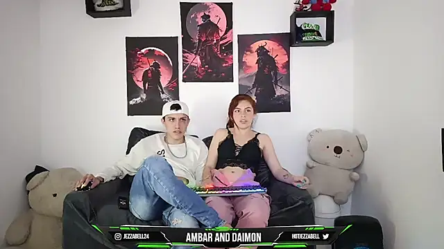 Snapshot of Ambar_and_daimon_ chatting on February 3, 2025, 4:46 am Ambar and daimon  online show from February 3, 2025, 4:46 am
