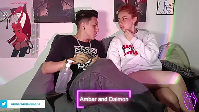 Snapshot of Ambar_and_daimon_ chatting on September 9, 2025, 10:59 am Ambar and daimon  online show from September 9, 2025, 10:59 am