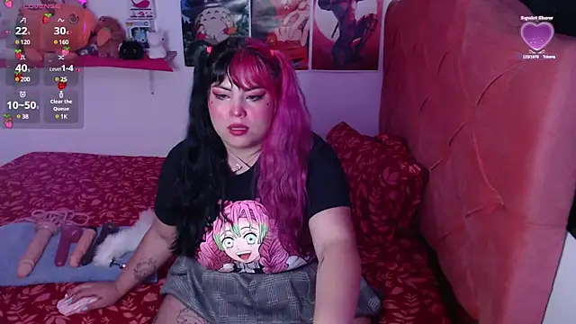 Pinky-Flower online show from January 6, 2025, 10:58 pm