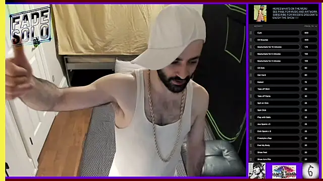Snapshot of Faded-Solo chatting on March 10, 2025, 1:56 am Faded-Solo online show from March 10, 2025, 1:56 am