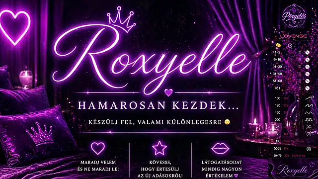 roxyyyrose online show from April 22, 2026, 7:59 pm