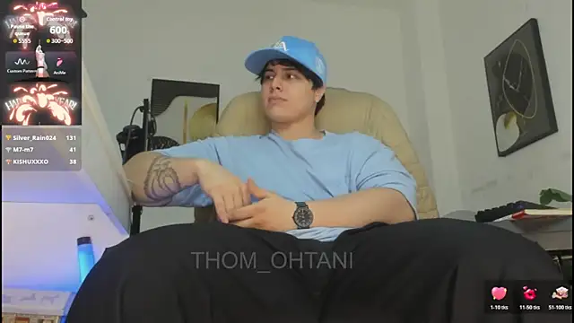 Snapshot of Thom_Ohtani chatting on July 6, 2026, 8:33 pm Thom Ohtani online show from July 6, 2026, 8:33 pm