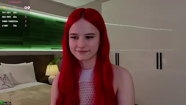 Rina Red online show from November 15, 2025, 1:36 am