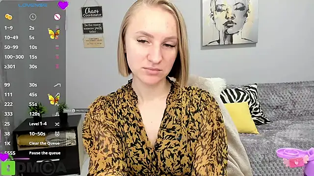 BeautyBlondy online show from July 20, 2026, 12:18 pm