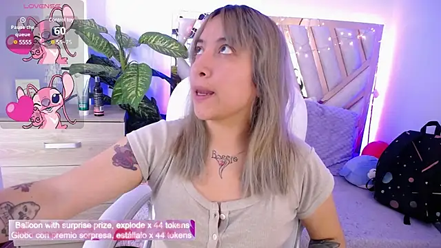 NyxAndria 1 online show from March 2, 2025, 9:01 pm