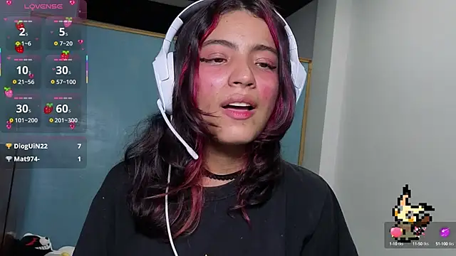 Snapshot of Lovelyamyy chatting on September 22, 2025, 5:53 am Lovelyamyy online show from September 22, 2025, 5:53 am