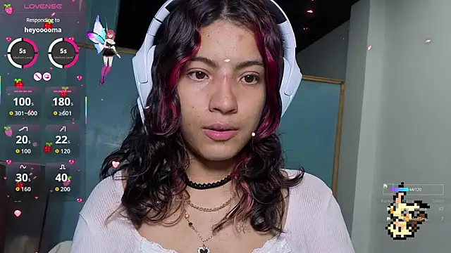 Snapshot of Lovelyamyy chatting on October 7, 2025, 5:04 am Lovelyamyy online show from October 7, 2025, 5:04 am