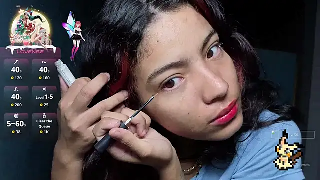 Snapshot of Lovelyamyy chatting on November 15, 2025, 6:55 am Lovelyamyy online show from November 15, 2025, 6:55 am