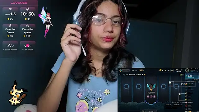 Snapshot of Lovelyamyy chatting on November 19, 2025, 11:32 am Lovelyamyy online show from November 19, 2025, 11:32 am