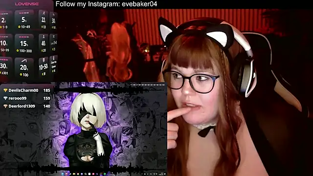 EveBaker04 online show from March 18, 2025, 6:59 pm