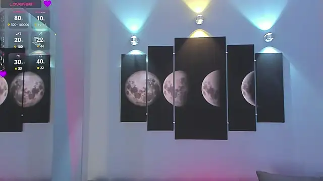 tatii moon online show from March 10, 2025, 3:34 am