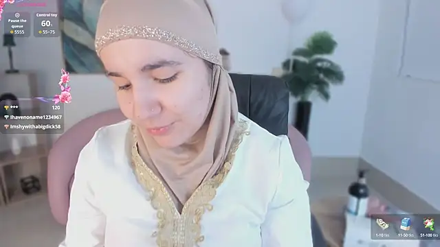 Ayha khalaf online show from September 24, 2025, 1:53 am