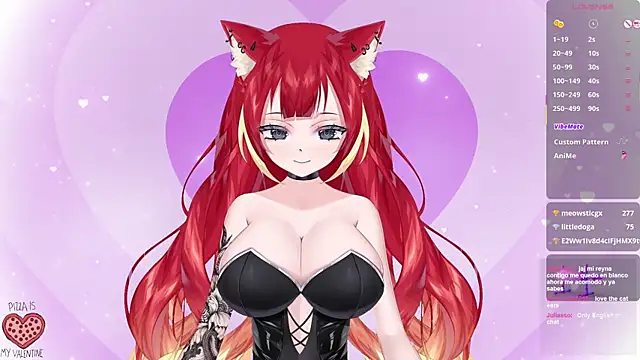 LewdKira VT online show from February 10, 2025, 1:33 pm