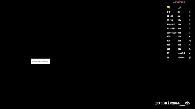 Salome  evans online show from October 13, 2025, 12:49 pm