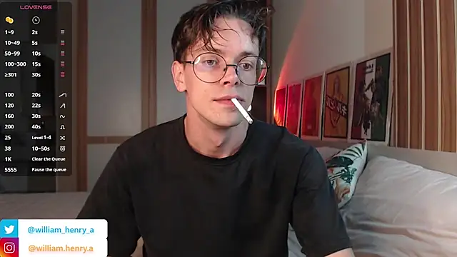 William Henry  online show from March 14, 2026, 5:29 pm