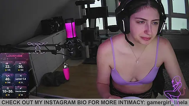 Gamergirl-Linela online show from October 6, 2025, 3:09 pm