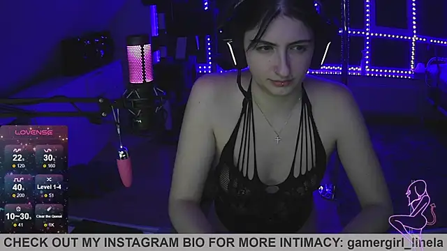 Gamergirl-Linela online show from October 9, 2025, 3:37 am