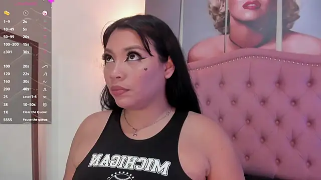 Sophia Brunett online show from February 21, 2025, 3:23 am